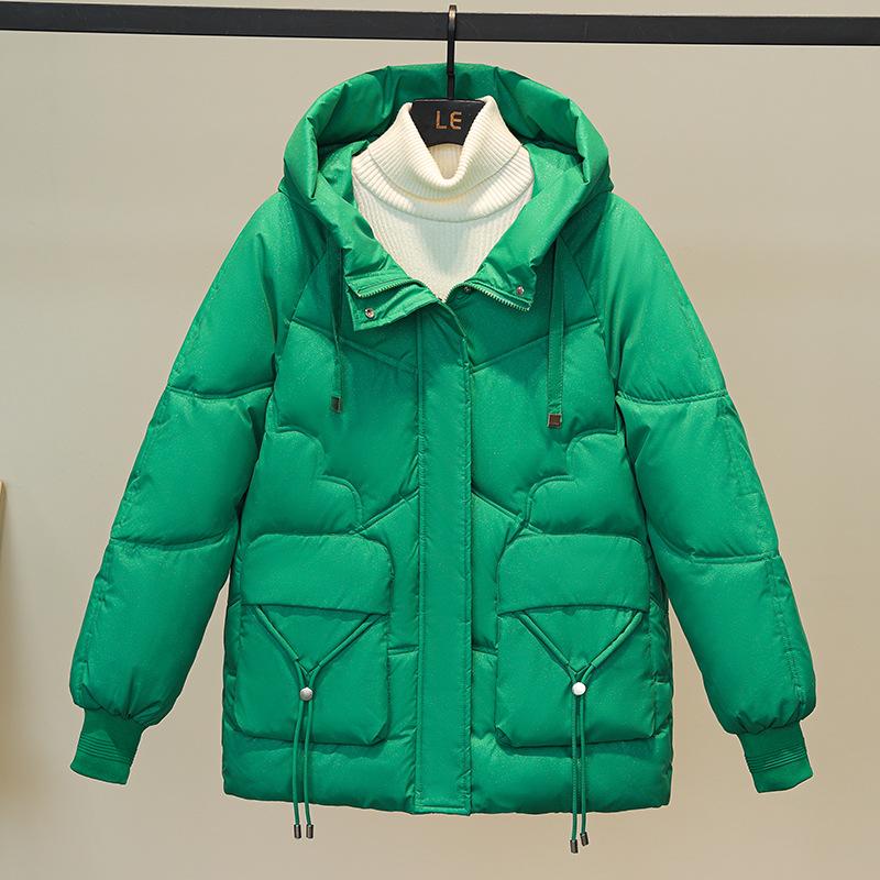 Parkas Winter Jacket New Women's Clothing Cotton Coat Thickened Parkas Quilted Jacket Puffer Coats Loose Fashion Outfits