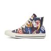 Chuck Taylor All Star Bold Branding High Top Comfortable Canvas Shoes Unisex Sneakers Colorful 166498C