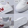 2025 весна маленькие белые туфли новая корейская версия ins студентки платформа увеличение спортивная обувь для скейтбординга повседневная уличный аукцион 8625