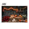 Family Gathering Autumn Celebration Decor 70 x 45 Inch Fall Pumpkin Backdrop, Harvest Gnome Indoor Outdoor Holiday Party Supplies Scarecrow