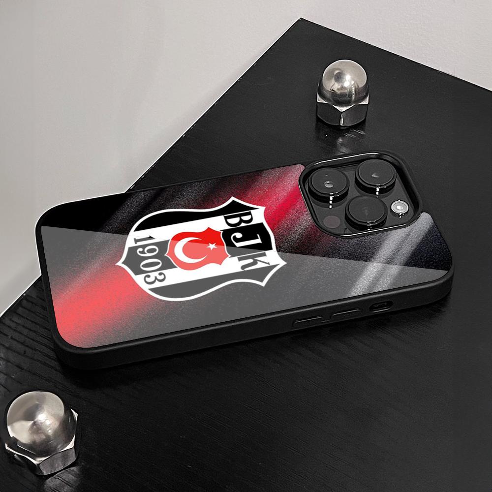Чехол для телефона A-Fashions Besiktas BJK для Iphone 16 15 14 13 12 11 Pro Max Mini Plus Se Xr X Xs PC+TPU