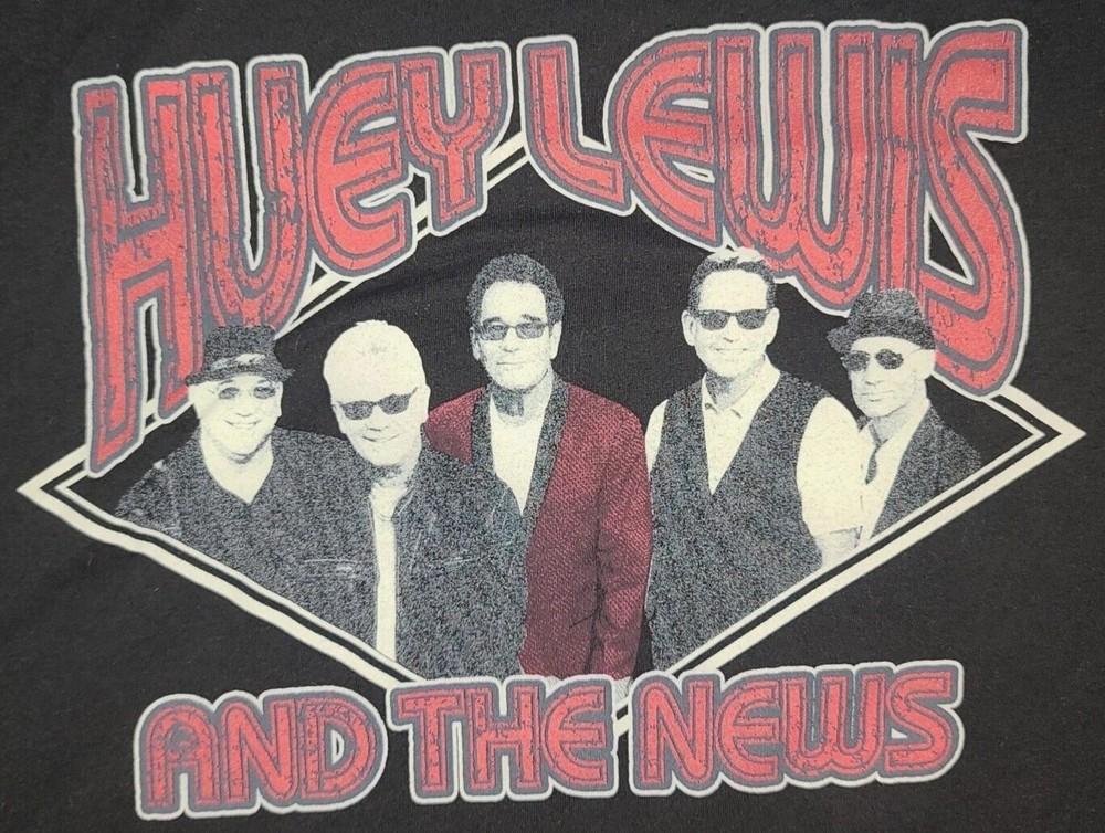 Huey Lewis and the News - 2000 Concert Tour Unisex T-Shirt CM349 Unisex T-Shirt