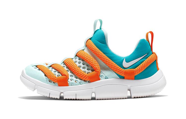 Nike Новинка BR BP Противоскользящая Амортизация Низкие Детские Lifestyle Кроссовки Светло-Голубые Дети Возраст 3 7 Лет CK0244-311