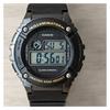Casio Серия YOUTH - цифровой дисплей на диске, стандартные многофункциональные спортивные мужские часы, кварцевый механизм, полимерный ремешок, японский и корейский W-216H-1BVDF