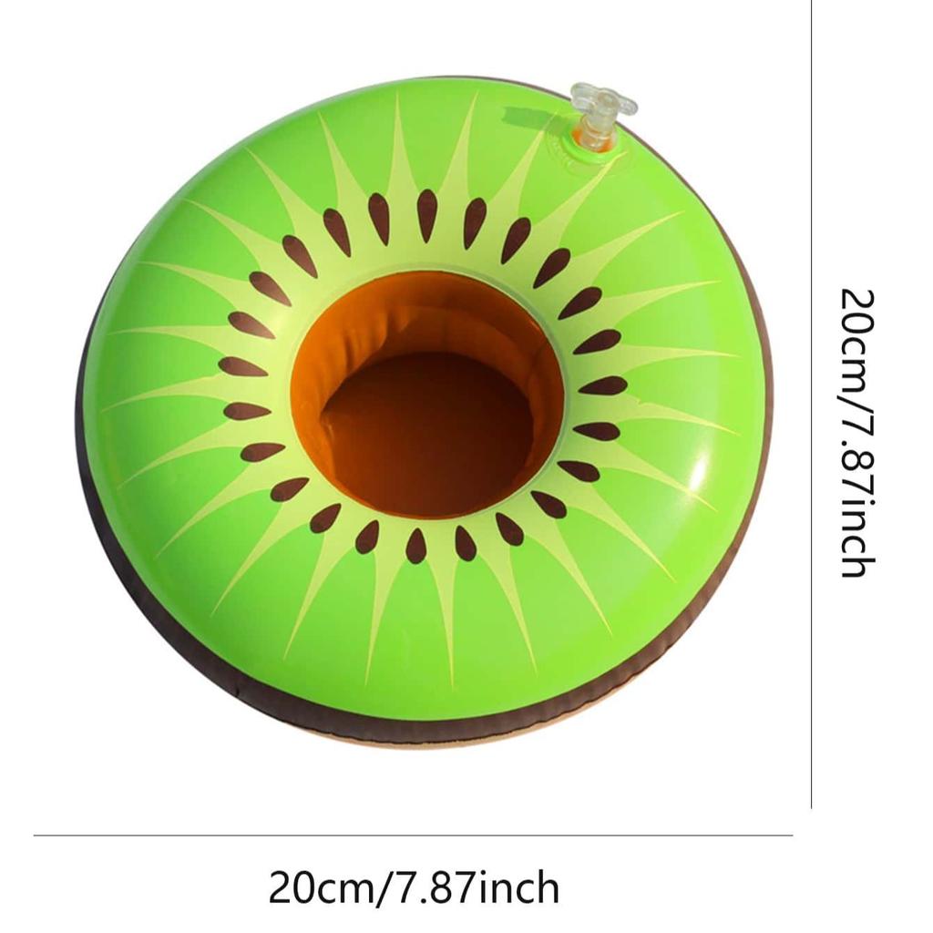 1pc-Inflatable Cup Holder Drink Holder Swimming Pool Accessories Float Bathing Pool Toy Party Decoration Bar Coasters Mini