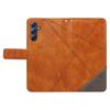 For Samsung Galaxy A15 5G Case Flip Geometric Line Leather Phone Cover