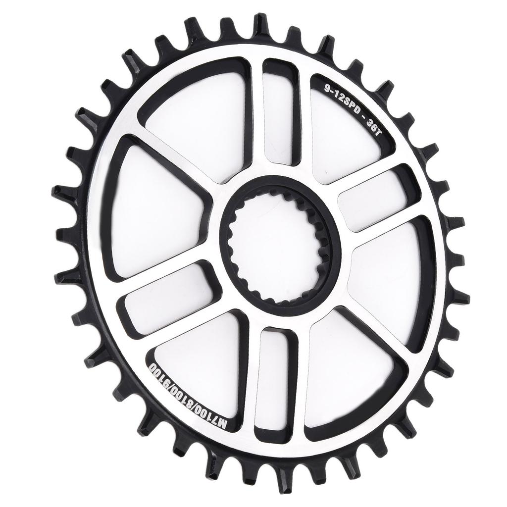 36T Bicycle Chainring Aluminum Alloy Direct Mount 12 Speed Bike Single Disc Brake for Shimano M7100 for M8100 for M9100