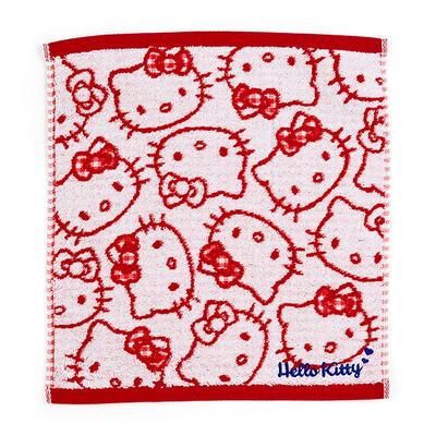 Антибактериальное и дезодорирующее полотенце для рук Hello Kitty 801259 красное