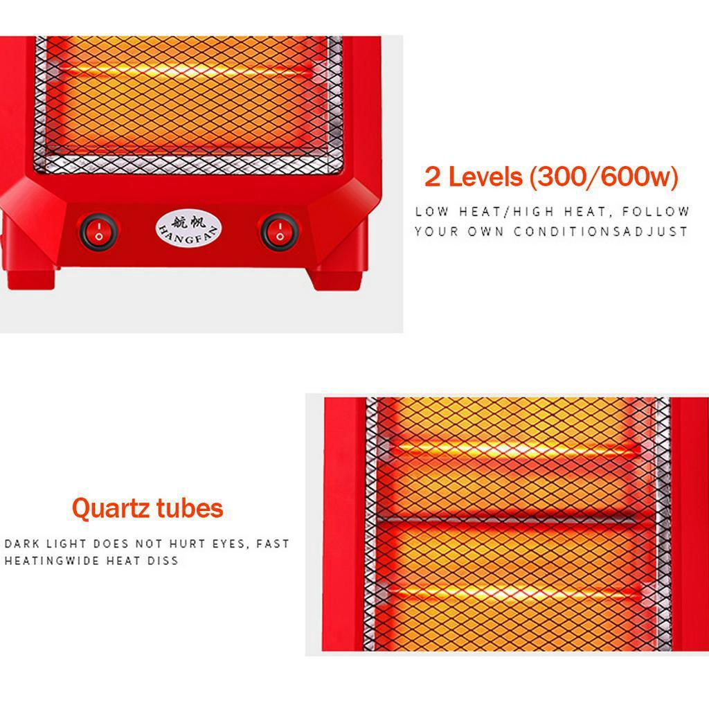 600W 220V Winter Warmer Fan Silent Home Office Desktop Heater Portable Electric Heater