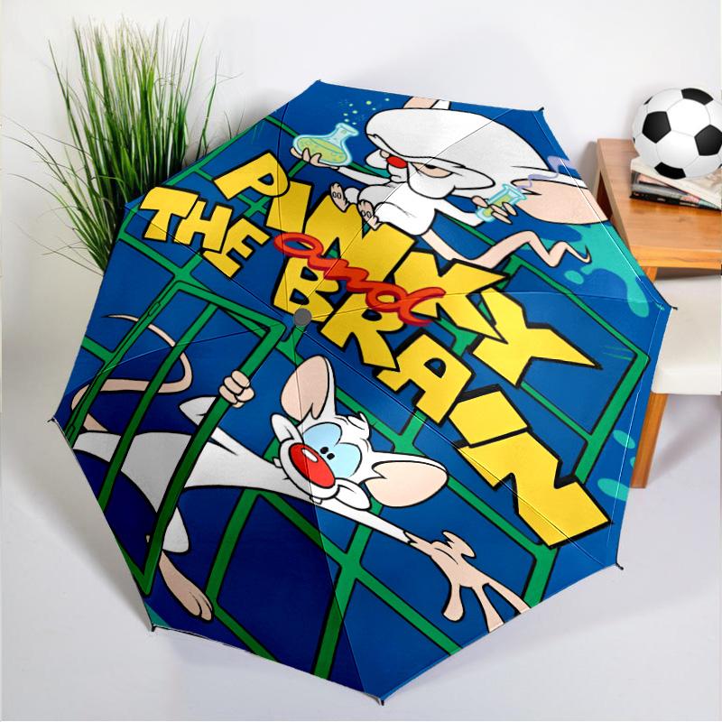 Pinky Brain's Adventure Umbrella 8-Frame for Travel, Camping, Casual Lightweight Portable Umbrella, Essential for Every Family Holidays Gift