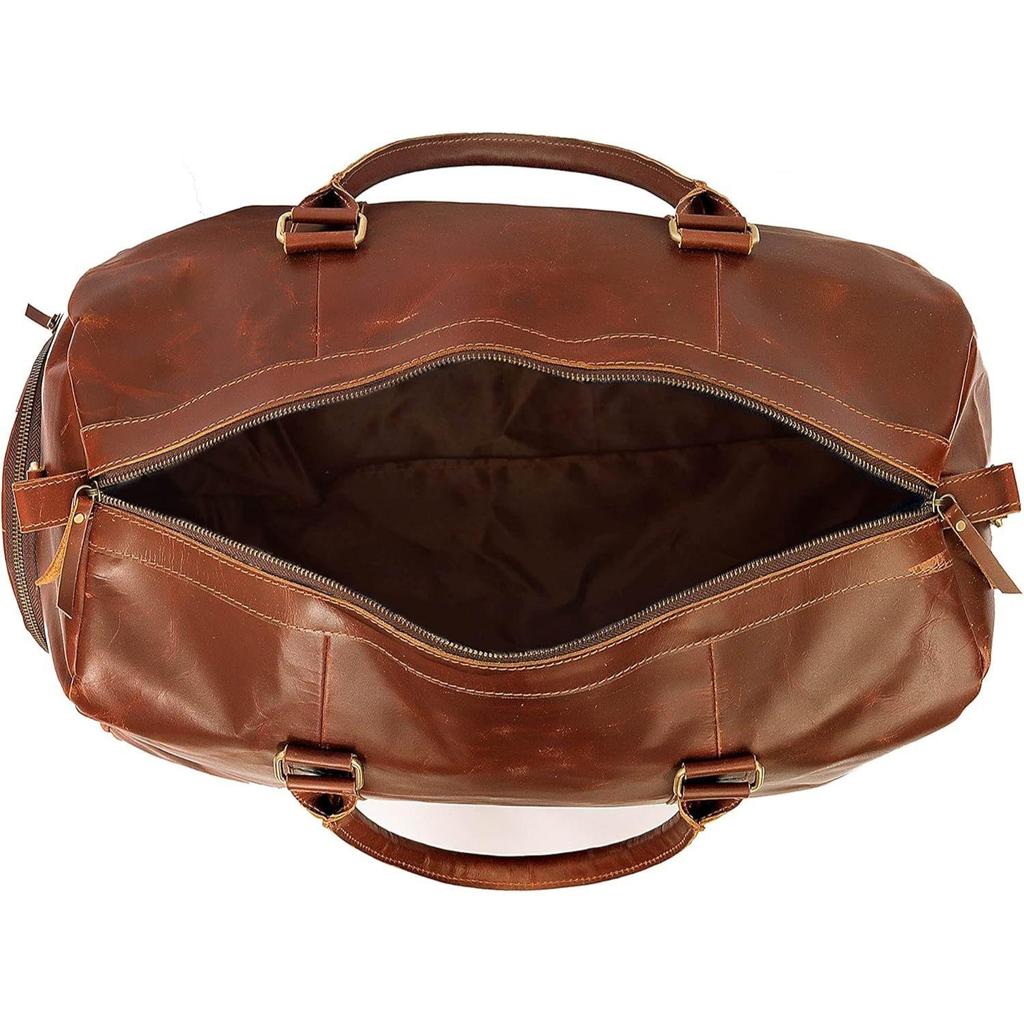 Большой чемодан из кожи буйвола, дорожная сумка для путешествий на выходные, ночная ручная кладь, поход в спортзал, дорожная сумка для мужчин