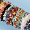 Stretch Band Irregular Stone Bracelets Adjustable Wrap Charm Hand Chain  Jewelry