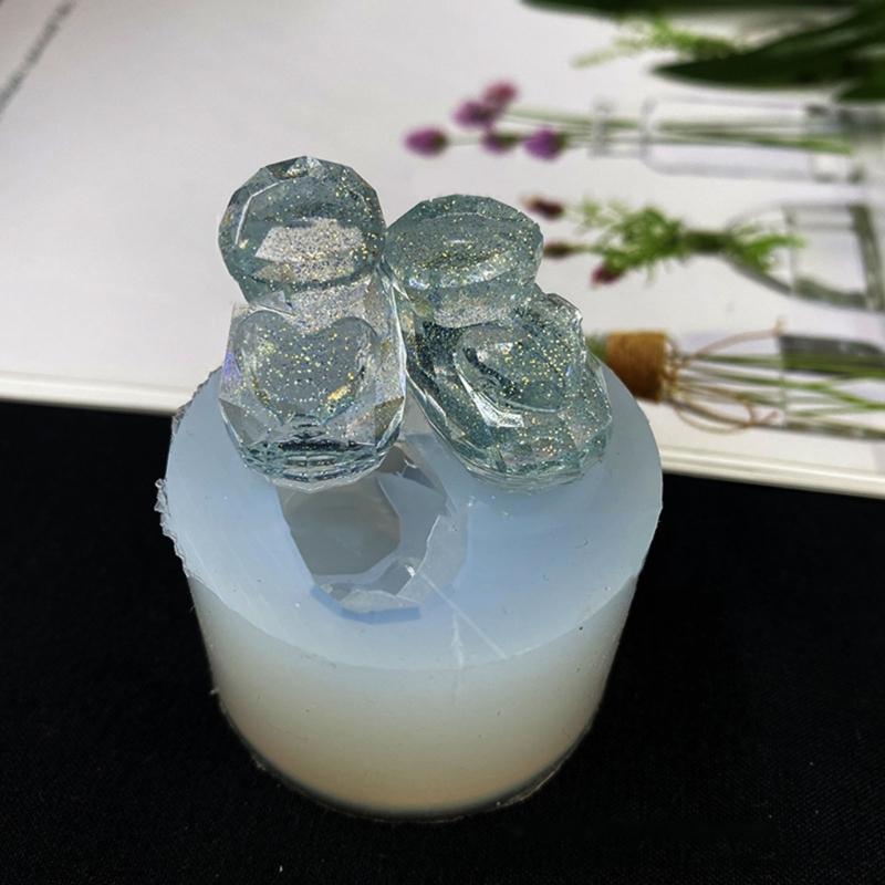 Симпатичные туфли Форма силиконовая форма декоративная подвеска форма ручная работа эпоксидная силиконовая форма формы эпоксидная смола изготовление поделок