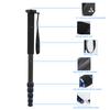 C-222 Carbon Fiber Portable Outdoor Telescopic Monopod Tripod Mountaineering Cane for DSLR Camera