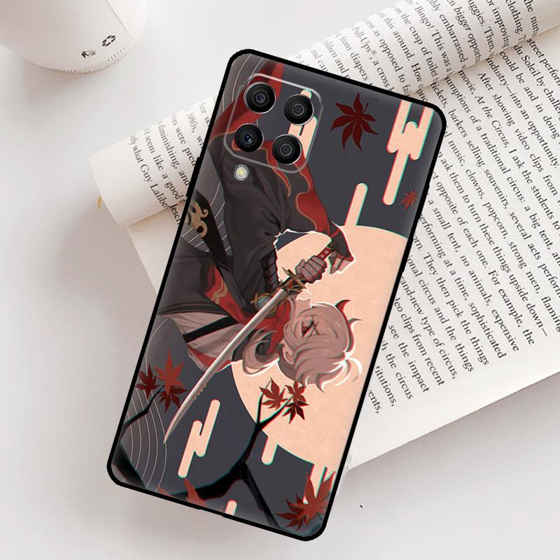 Genshin Impact Kaedehara Kazuha Case For Samsung Galaxy M12 M56 M06 M32 M52 M35 M55 M15 M11 M13 M14 M16 M36 M31 M53 M34 M54