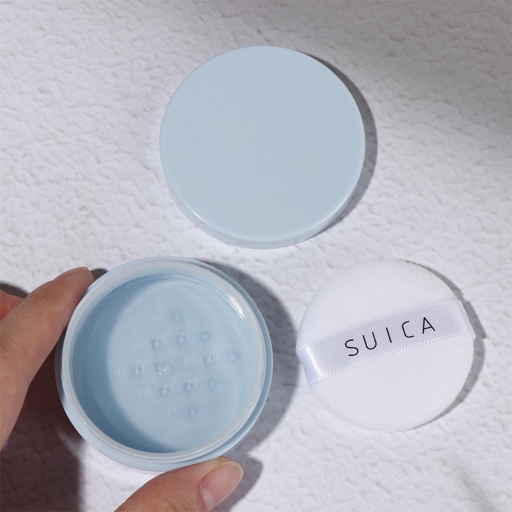 Mini Cosmetics Container Portable Dispersion Powder Box Hermetic Loose Powder Jars Women