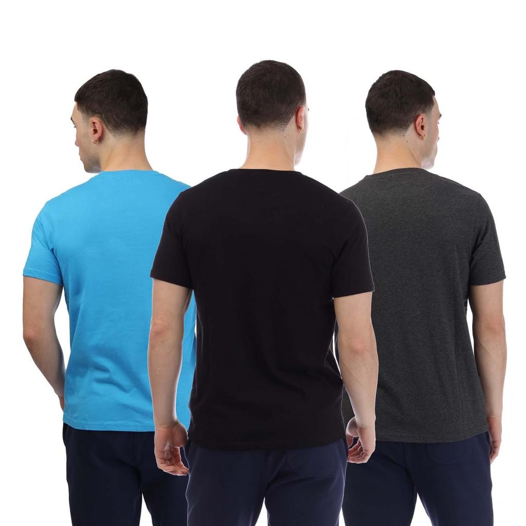 Bench Mens Lirrik Logo T-Shirt (Pack of 3)