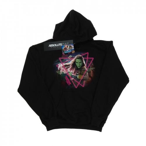 Marvel Mens Guardians Of The Galaxy Neon Gamora Hoodie