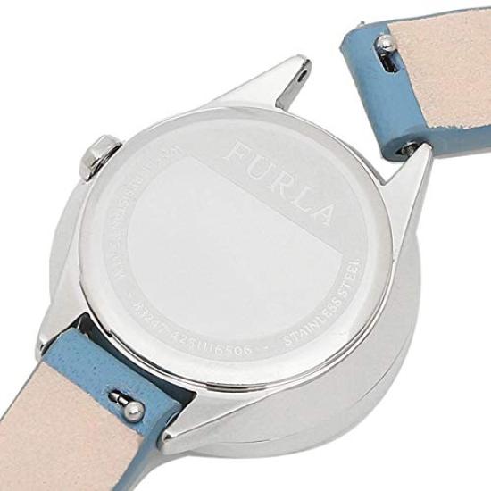 Furla Часы FURLA кожаные клуб двойной безель женские наручные часы синие R4251116506 8033288820925