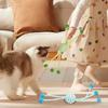 Interactive 6- String Ball Cats Toy With Tassels For Self-Play & Boredom Relief