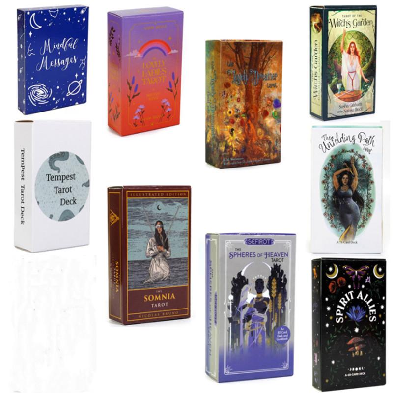 Новое издание Английские Таро Карты Оракул Колода Для Гадания И Предсказания Судьбы