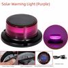 Solar Powered Night Warning Light Magnetic Base Warning Strobe Light Solar Beacon Light  Car Roof