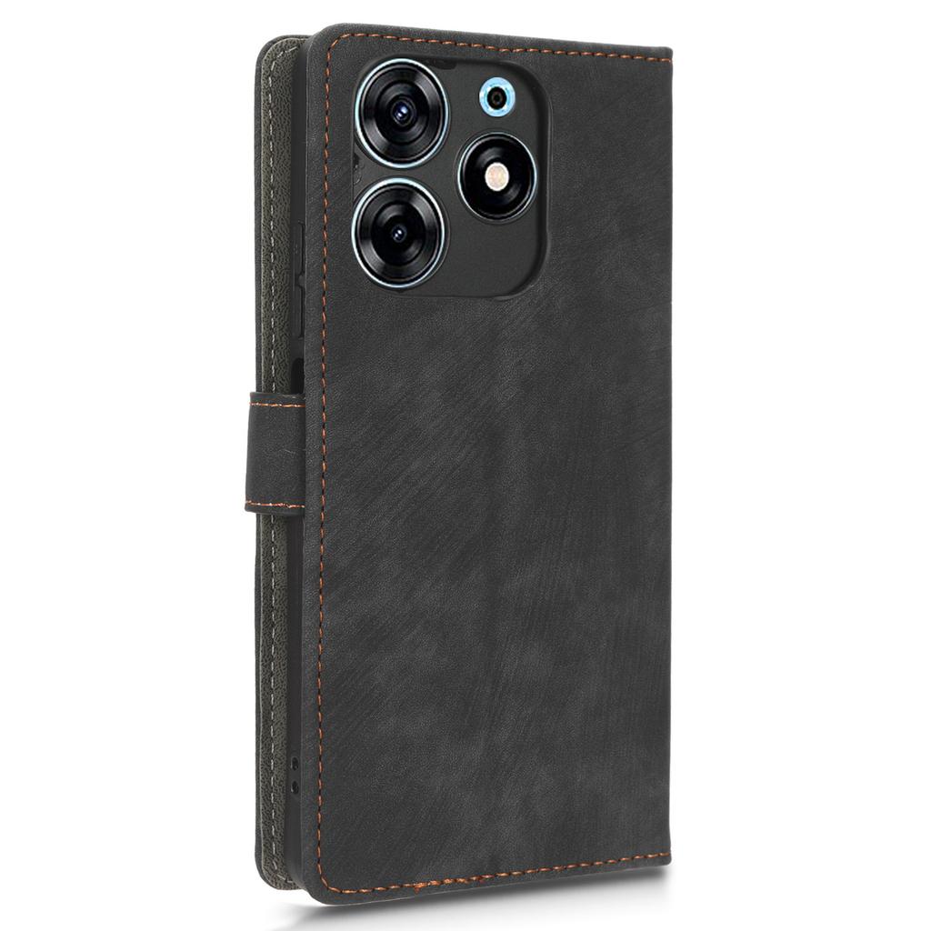 Для мобильного телефона TECNO Spark 10 Pro KI7 Чехол-подставка из ПУ кожи с блокировкой RFID, кошелек с ремешком