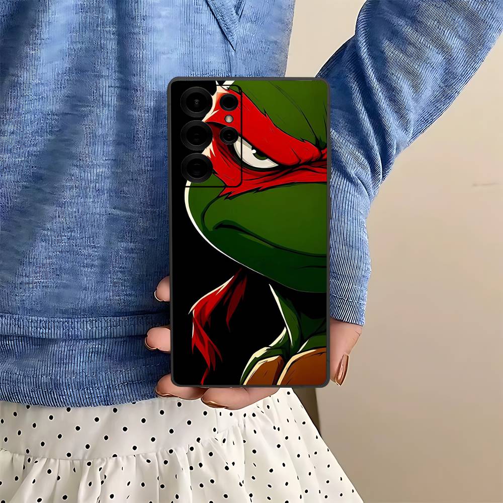 Animated N-Ninja T-Turtles TV Phone Case For Samsung S 24 Fe 25 Ultra Plus 20 Lite 21 30 22 23 24 22 Ultra 5G Fundas