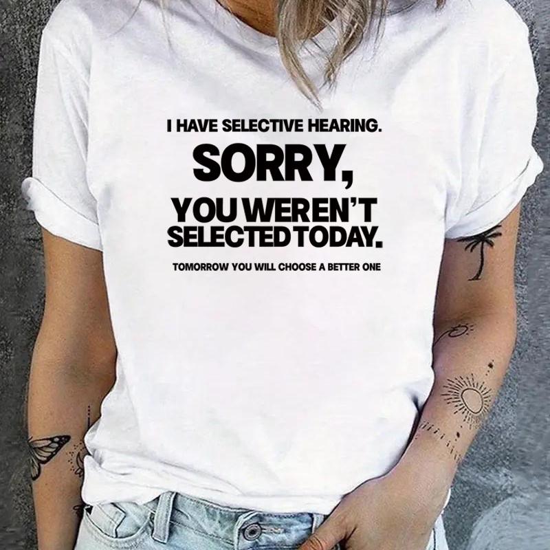 Ideal for Office Wear & Last-Minute Errands: Women's Tee, Wrinkle-Resistant