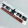 1X 3D ABS New TEXAS EDITION Rear Boot Trunk Car Auto Sticker Silver TEXAS EDITION Badge Car Side Wing Auto Car Emblem
