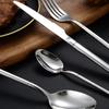 Набор столовых приборов из нержавеющей стали 304, нож, вилка, ложка, чайная ложка, сервиз, роскошная посуда, красивая домашняя кухонная утварь