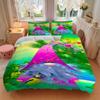 3Pcs Fantasy Garden Gnome Bedding Sets For All Sizes New 3D Printed Bed Cover Comforter Duvet Cover Pillowcase Bedroom Decoration