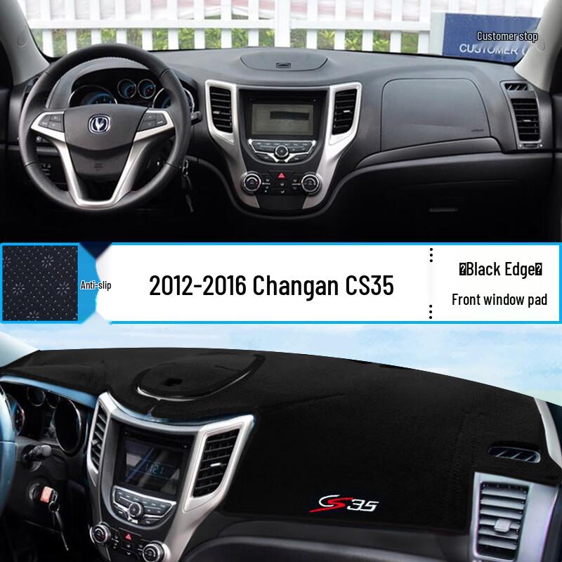 Матовая накладка на центральную консоль Changan CS15/CS35/CS75/CS95 от бликов