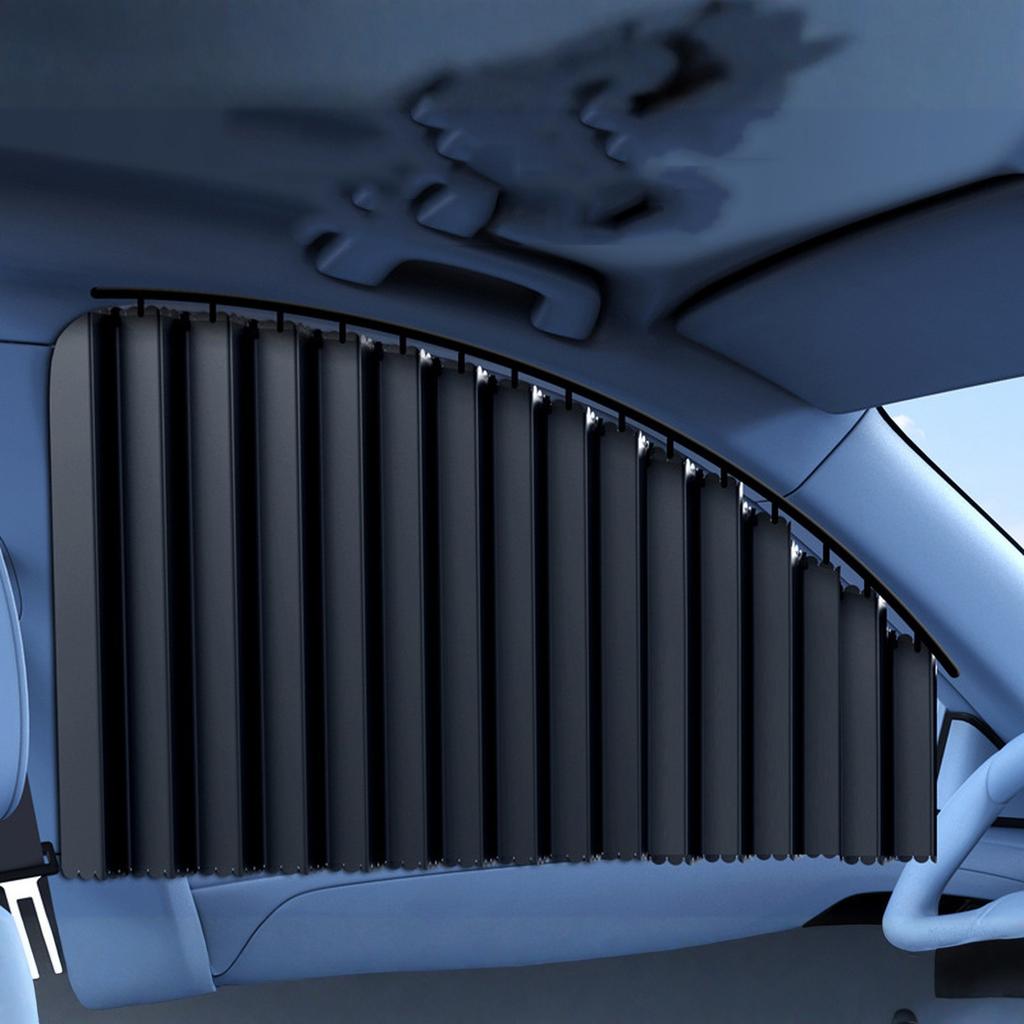 Car Side Window Sun Shades - Privacy Magnetic Black 2 Pcs Covers Blinds Curtains - Auto Accessories Sunshades Keeps Cooler Screen for Baby Sleeping