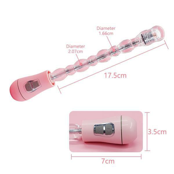 Мастурбация Вибратор для женщин Дилдо Вагинальный массаж Вибратор Секс-игрушки Женский водонепроницаемый вибратор для заднего двора Тяни шарик игрушки для взрослых