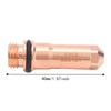 10Pcs Pack Plasma Torch Electrode Replacement Part Copper Nozzle Tip  For Workshop Use
