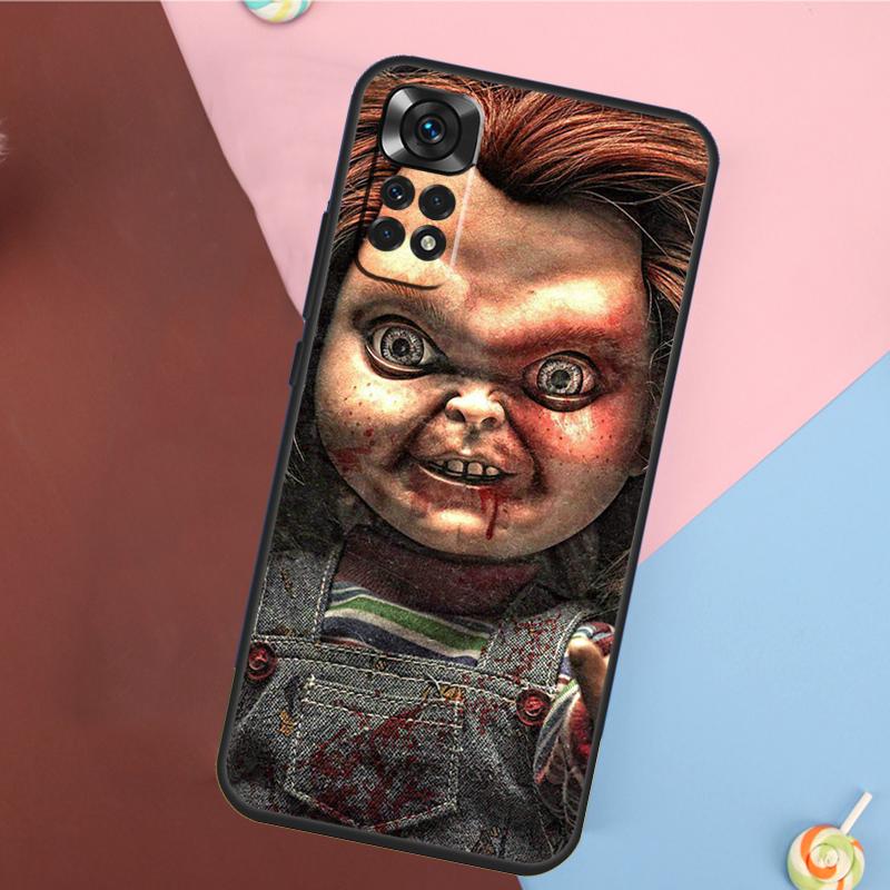 Страшная кукла Чаки Чехол для фильма ужасов для Xiaomi Redmi Note 11 Pro 11S 8 9 12 10 Pro 10S 9S Redmi 9 10 12C 9C 10C Задняя крышка