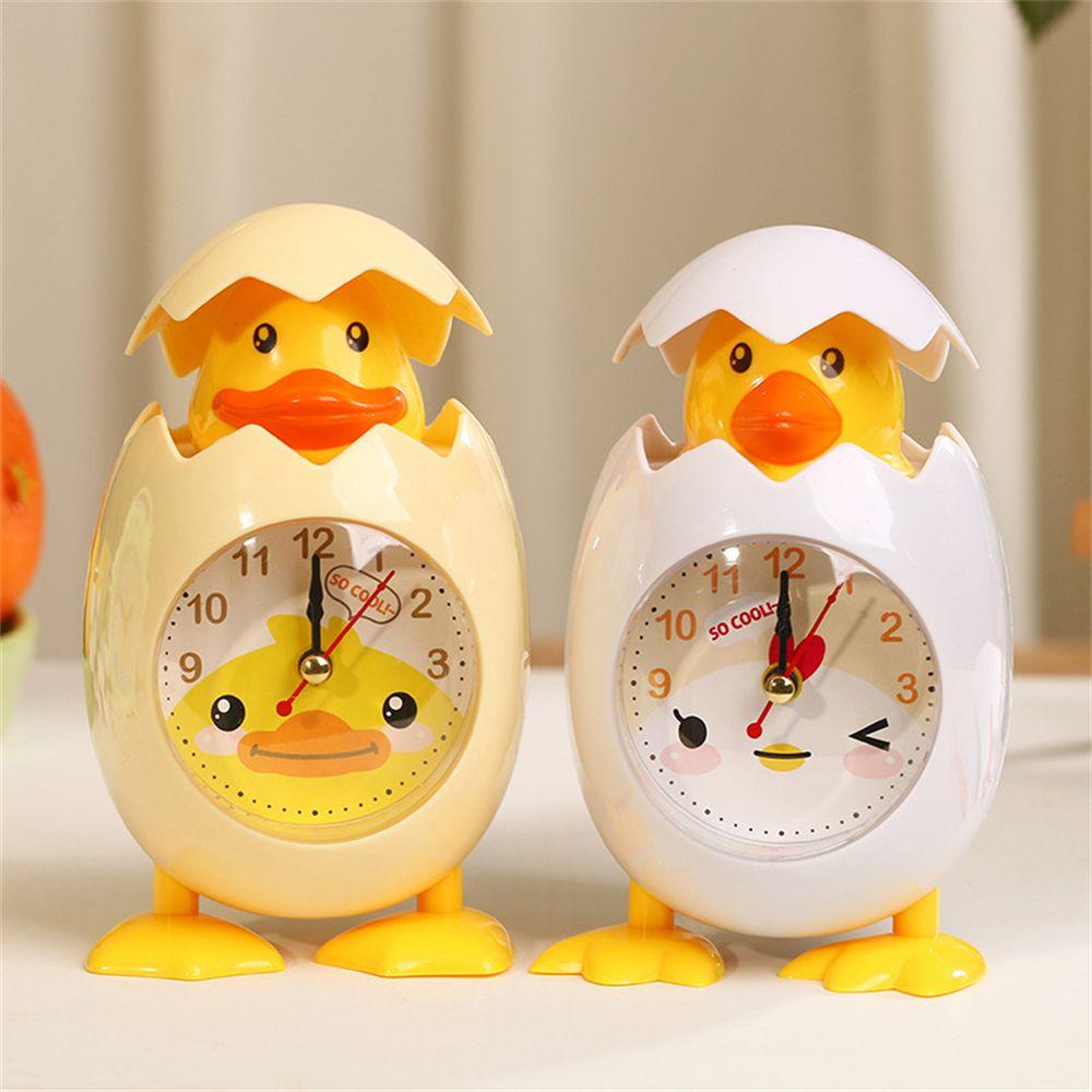 Kids Gift Easter Decoration Cartoon Egg Shell Chick Children Table Clock Easter Chick Alarm Clock