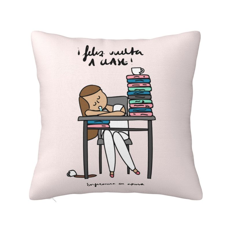 Nordic Enfermera En Apuros Doctor Nurse Medical Throw Pillow Case Decoracion Sofa Chair Cushion Cover Polyester Soft Pillowslip