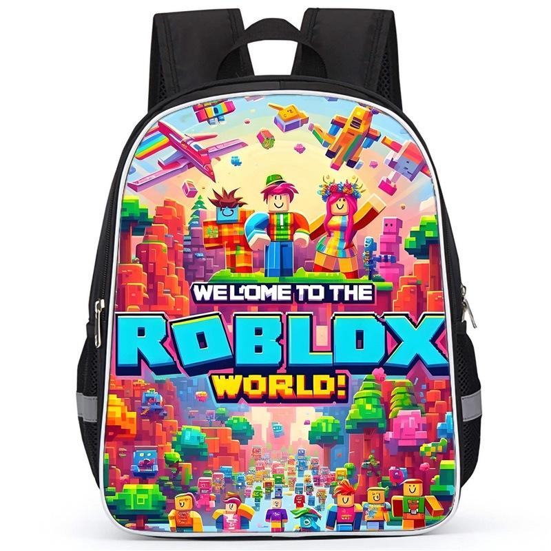 2026 новый удобный рюкзак Roblox с HD-печатью, повседневный легкий рюкзак