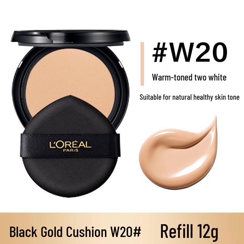 L'Oréal Cushion Gold Radiance Soft Matte Тональная основа W10 - Безупречная, Стойкая Подарок для Девушки