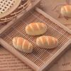Миниатюрный рулет из бобовой пасты и рыбный хлеб из смолы для кукольного домика, аксессуары