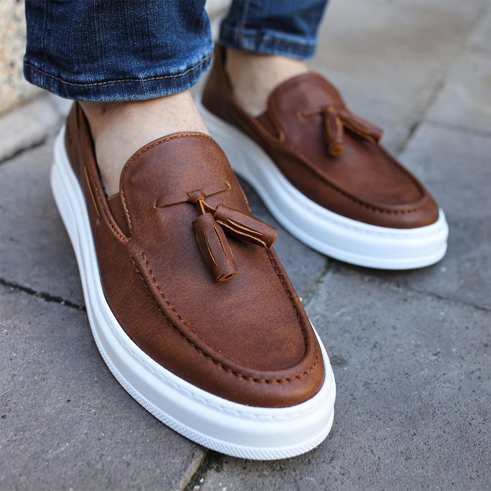 Chekich Мужская обувь, повседневная обувь, черные летние слипоны из искусственной кожи на высокой подошве, удобные модные спортивные классические свадебные офисные костюмы CH127