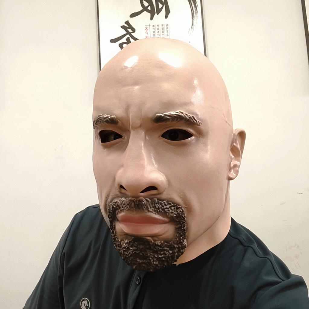Social Brother Bald Man Latex Mask