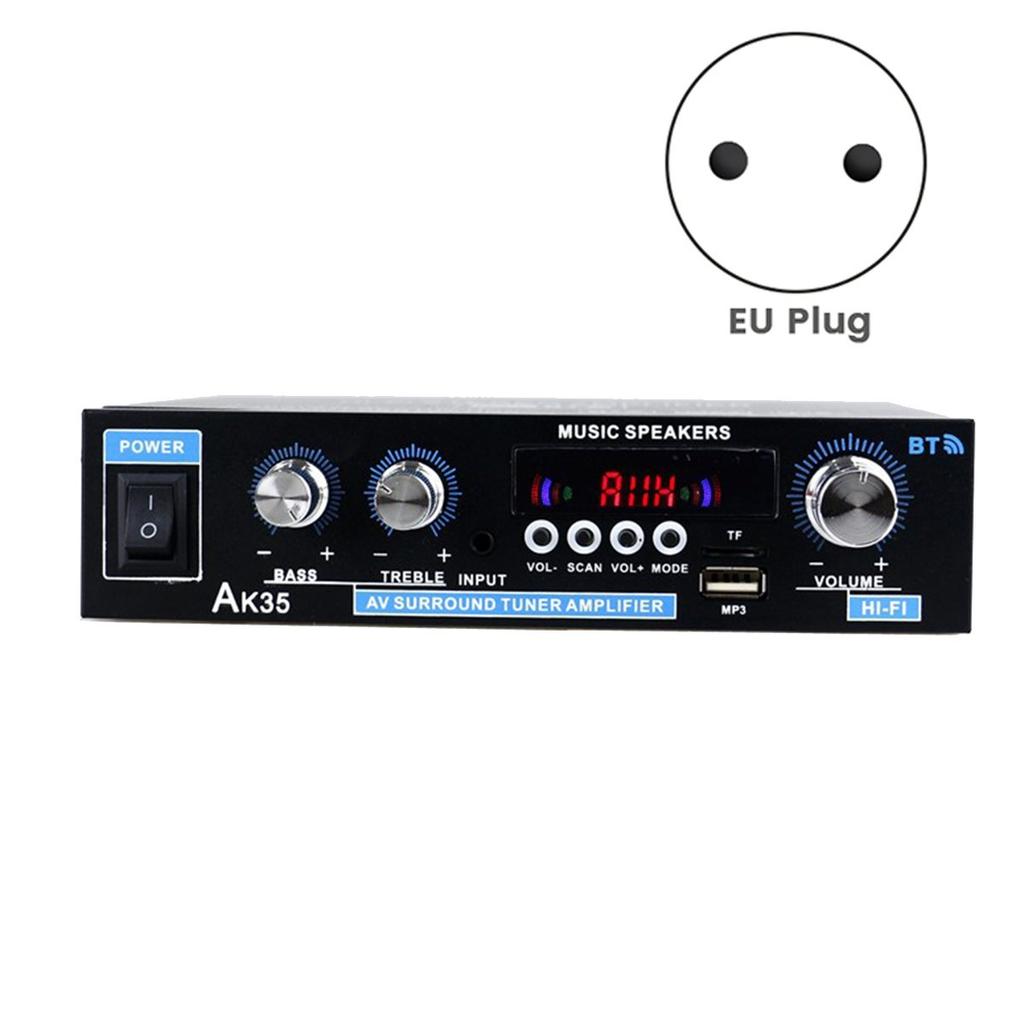 AEA7-AK35 Digital Power Amplifier 2-Channel Power Amplifier Power Amplifier General Car Accessories Parts EU Plug