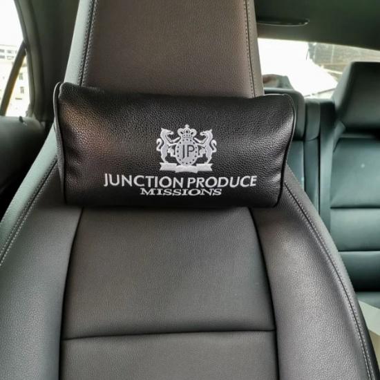 2x JP JUNCTION PRODUCE VIP Style JDM Car Neck Pillow Headrest Rest