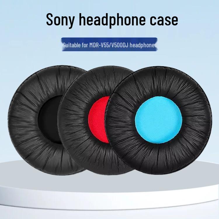 Совместимые амбушюры для наушников SONY MDR-V55 - Дизайн из морщинистой губки
