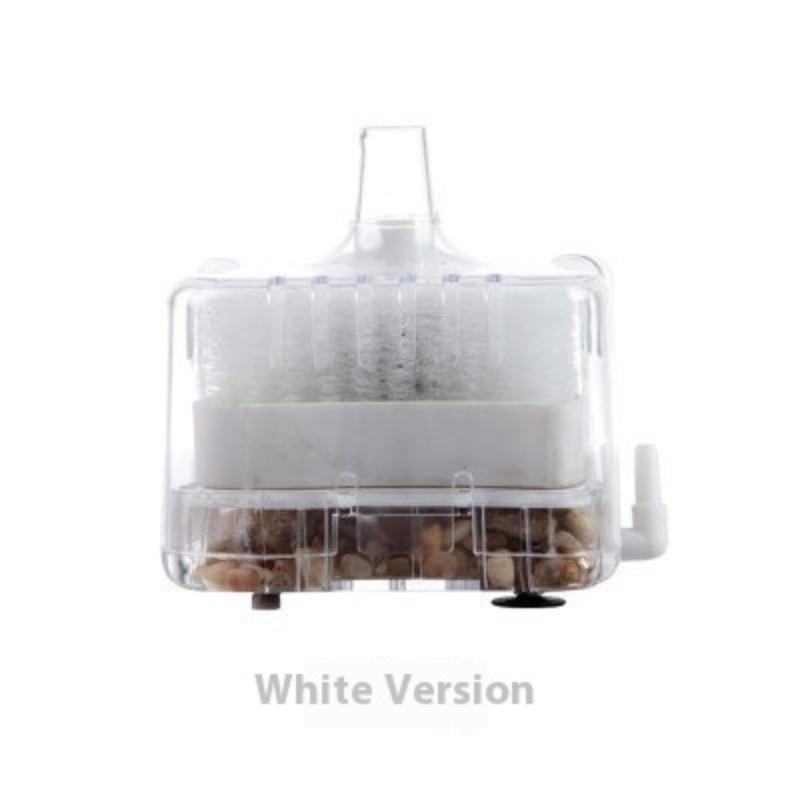 Мини Аквариумный Фильтр Аэратор 2-в-1 Пневматический Фильтр Аквариум Камень для Аэрации Кислородный Насос Очистка Воды Аквариумные Аксессуары