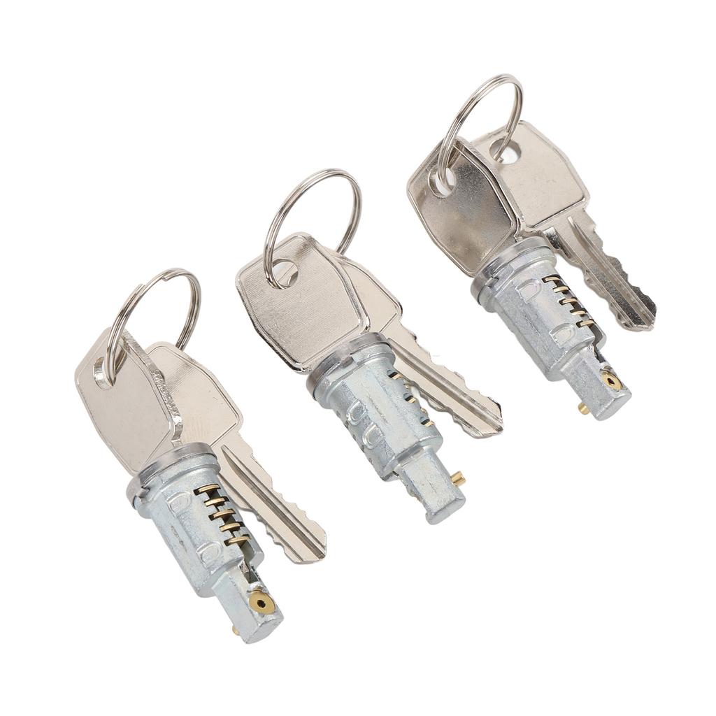 Комплект личинок замка двери MTC6504 металлический прочный комплект личинок замка передней двери с ключами для Defende