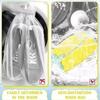 Portable Shoe Washing Bag Zipper Closure Anti-deform Reusable Anti-Tear Shoe Laundry Bag Home Supplies
